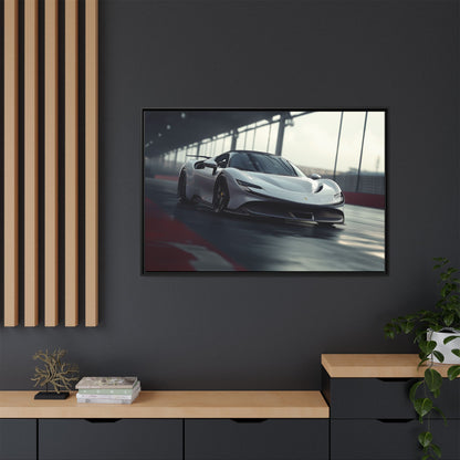 White Ferrari SF90