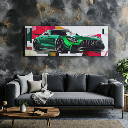 Mercedes AMG GT-R Abstract