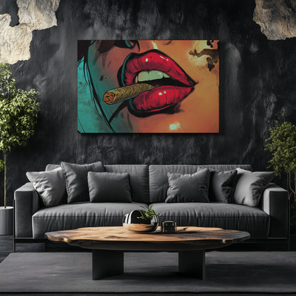 Smoking Lips