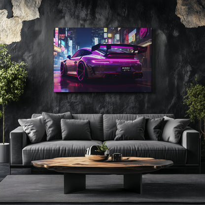 Porsche 911 Neon Night