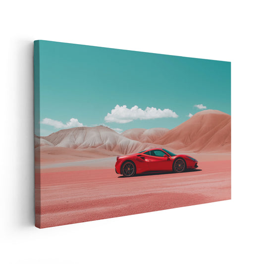 Ferrari in the Desert