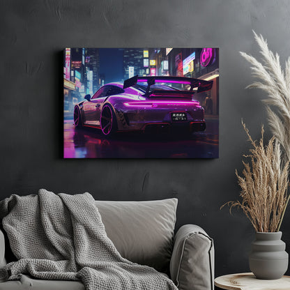 Porsche 911 Neon Night