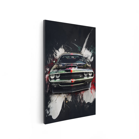 Dodge Challenger Front Sketch