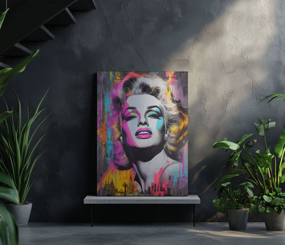 Marilyn Monroe Airbrush Pop Art