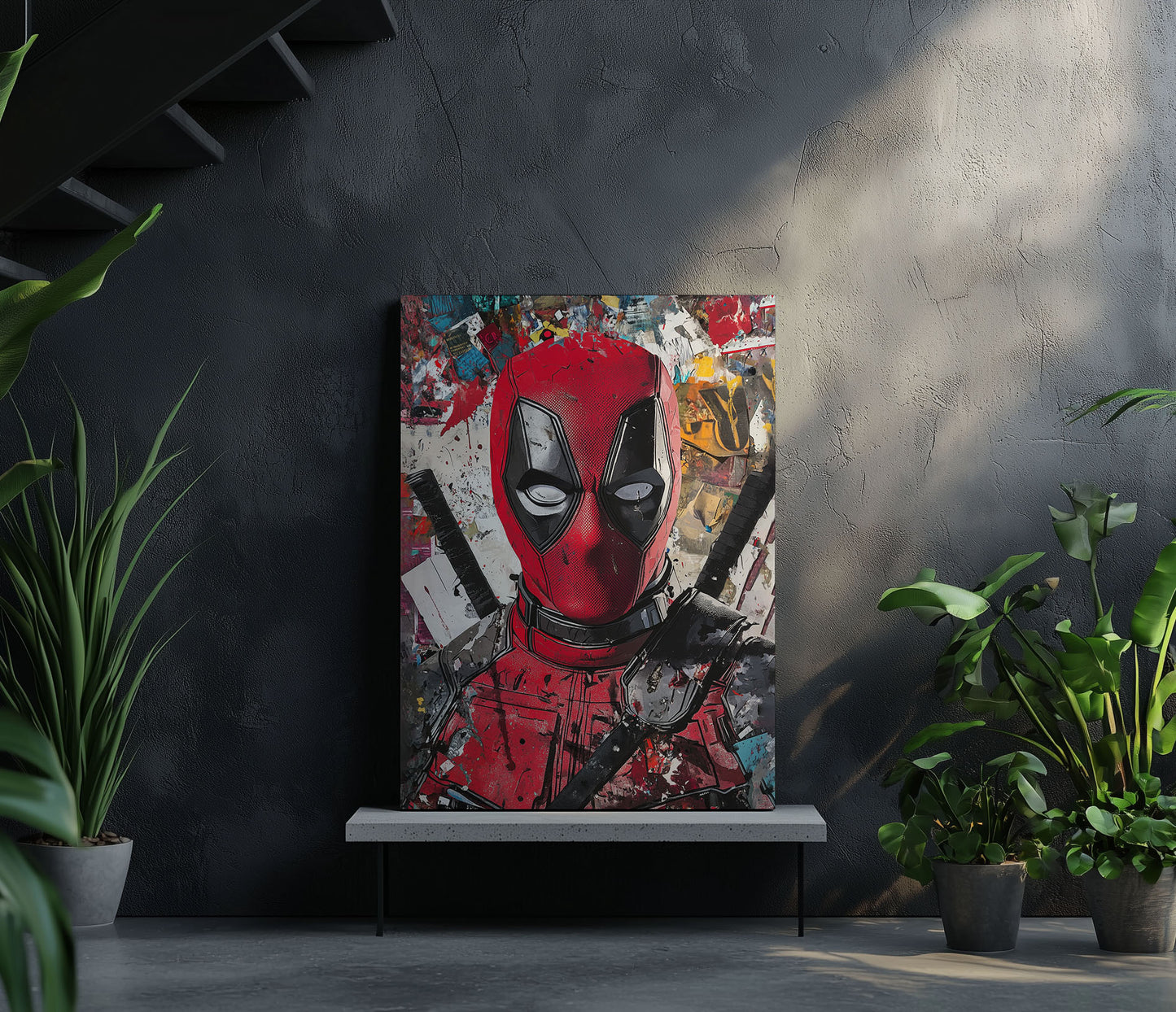 Deadpool Portrait Pop Art