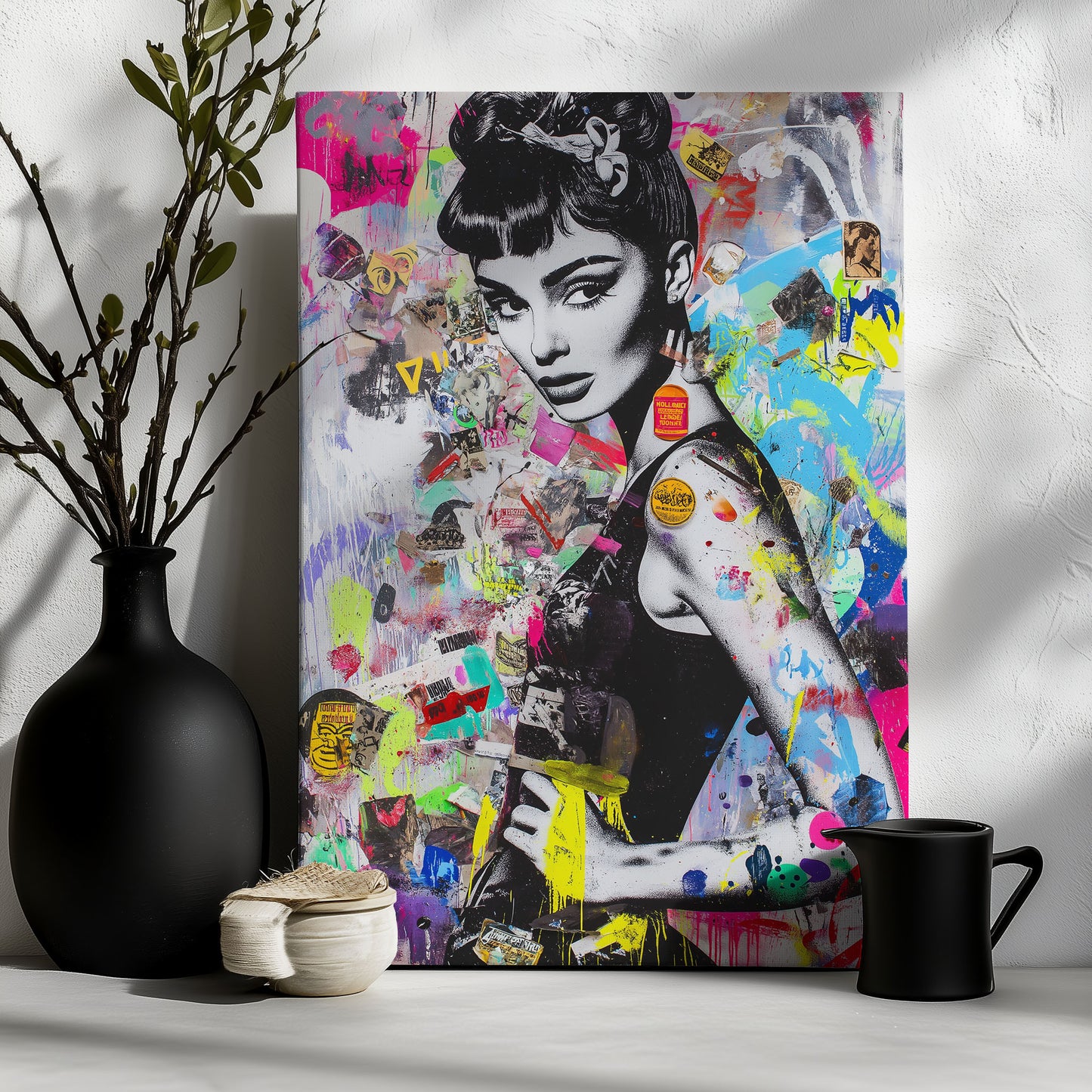 Audrey Hepburn Graffiti