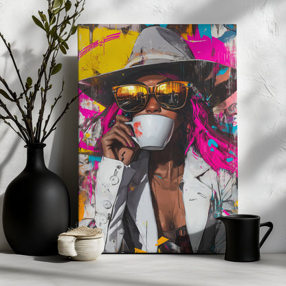 Modern Pop Art Woman