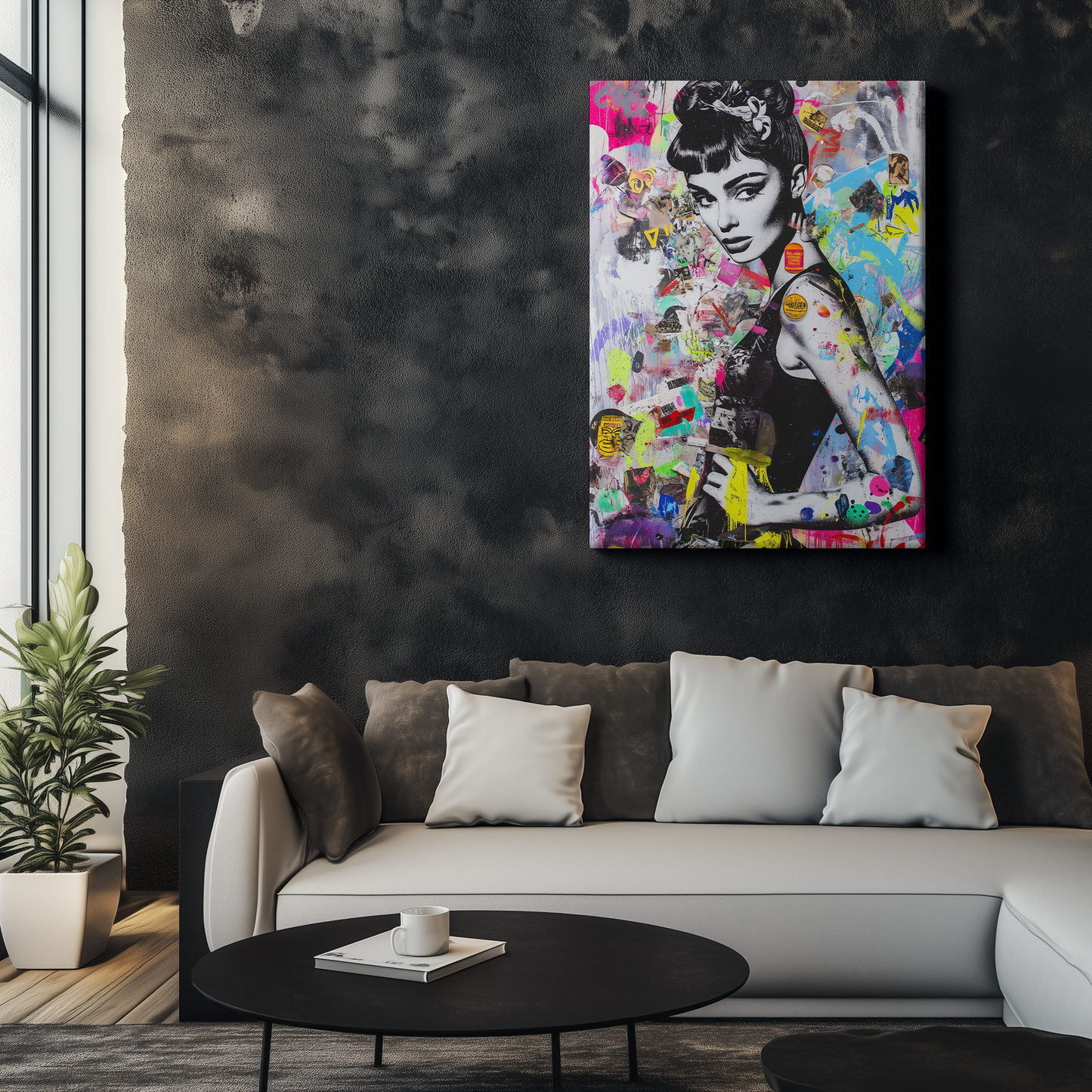 Audrey Hepburn Graffiti