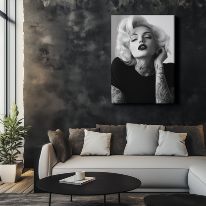 Marilyn Monroe With Tattoos