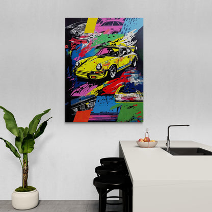 Porsche Pop Art