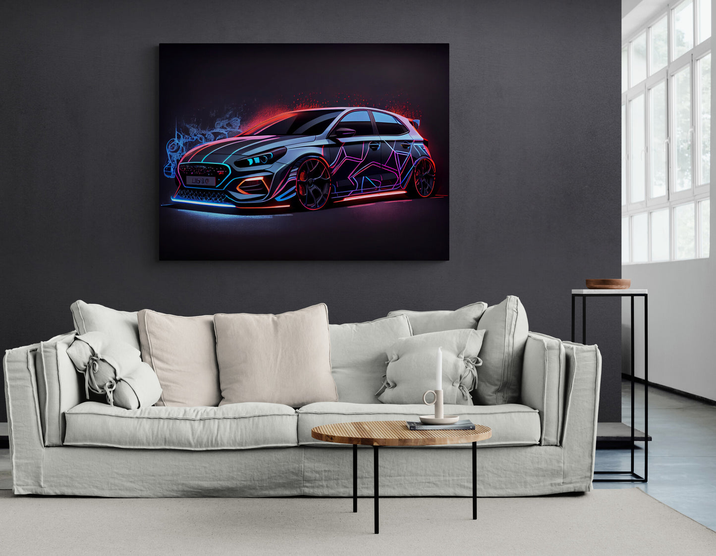 Hyundai I30 N Neon Sketch