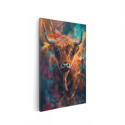 Colorful Highland Cattle