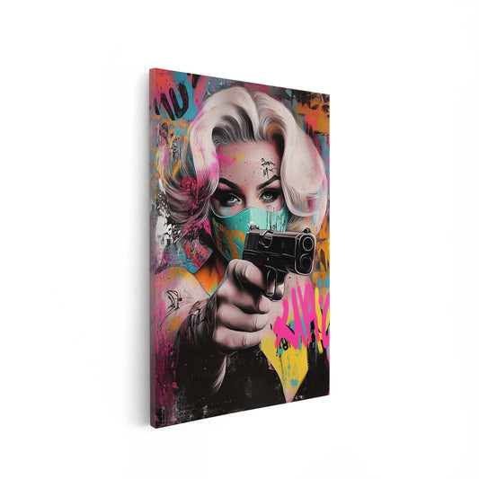 Marilyn Pop Art Gun