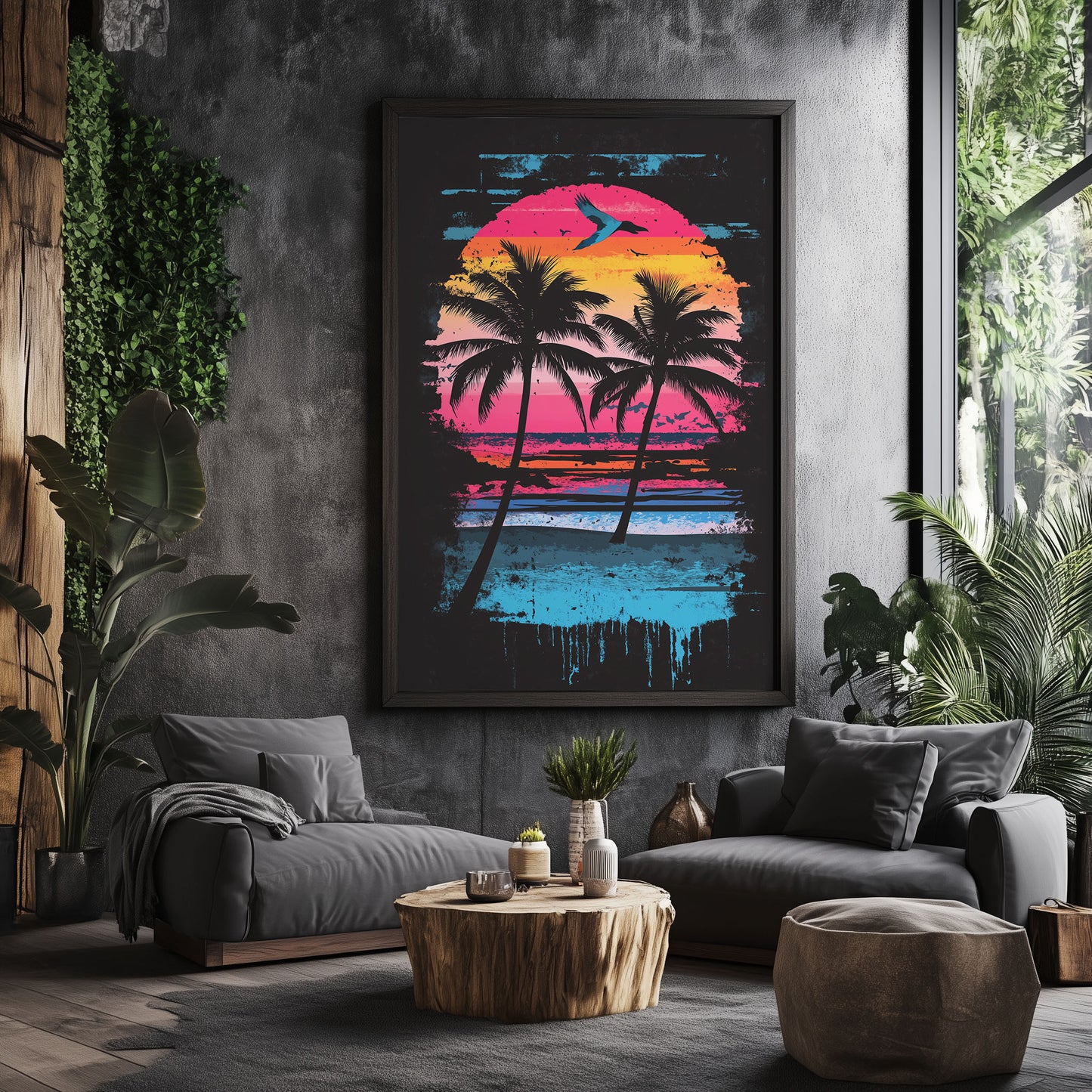 Tropical Sunset Vibe
