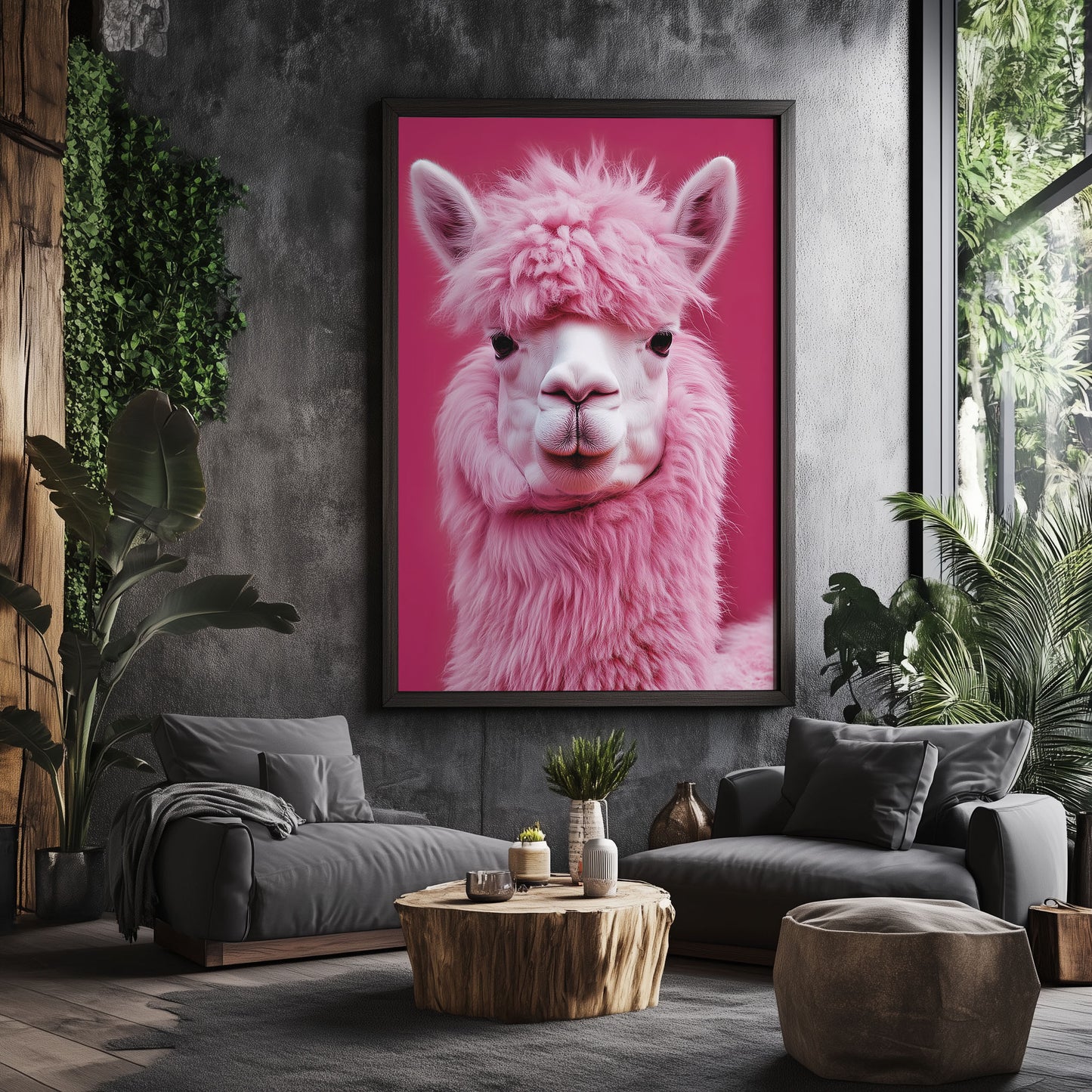 Pink Alpaca