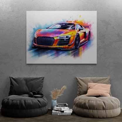 Audi R8 GT Rainbow