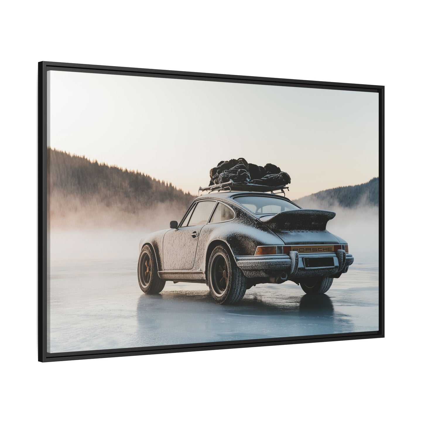 Porsche Frozen Lake