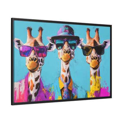 Funny Giraffes Trio