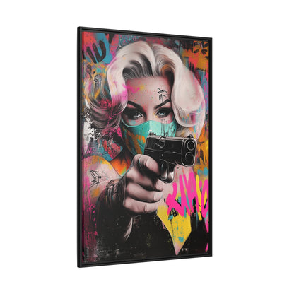 Marilyn Pop Art Gun