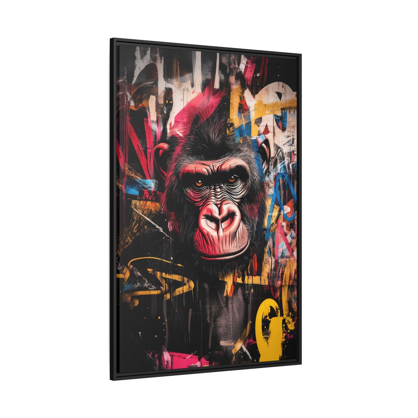 Pop Art Gorilla Abstract