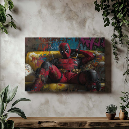 Deadpool On The Couch