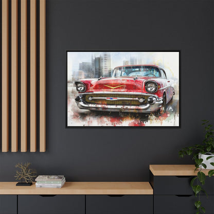 Watercolor Chevrolet Bel Air