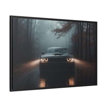 Dodge Challenger Foggy Night