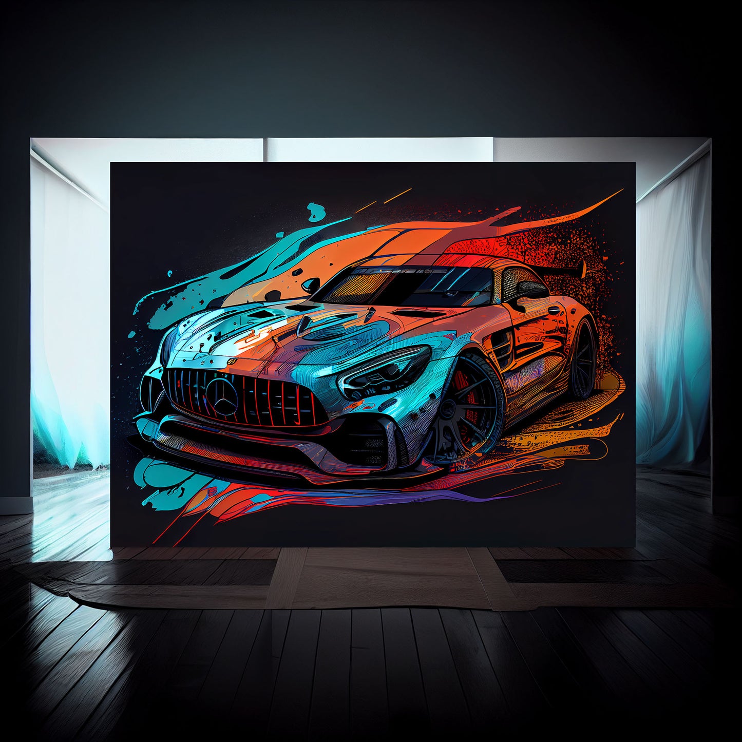 Mercedes AMG GT Sketch