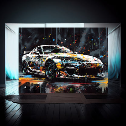 Toyota Supra Color Splash