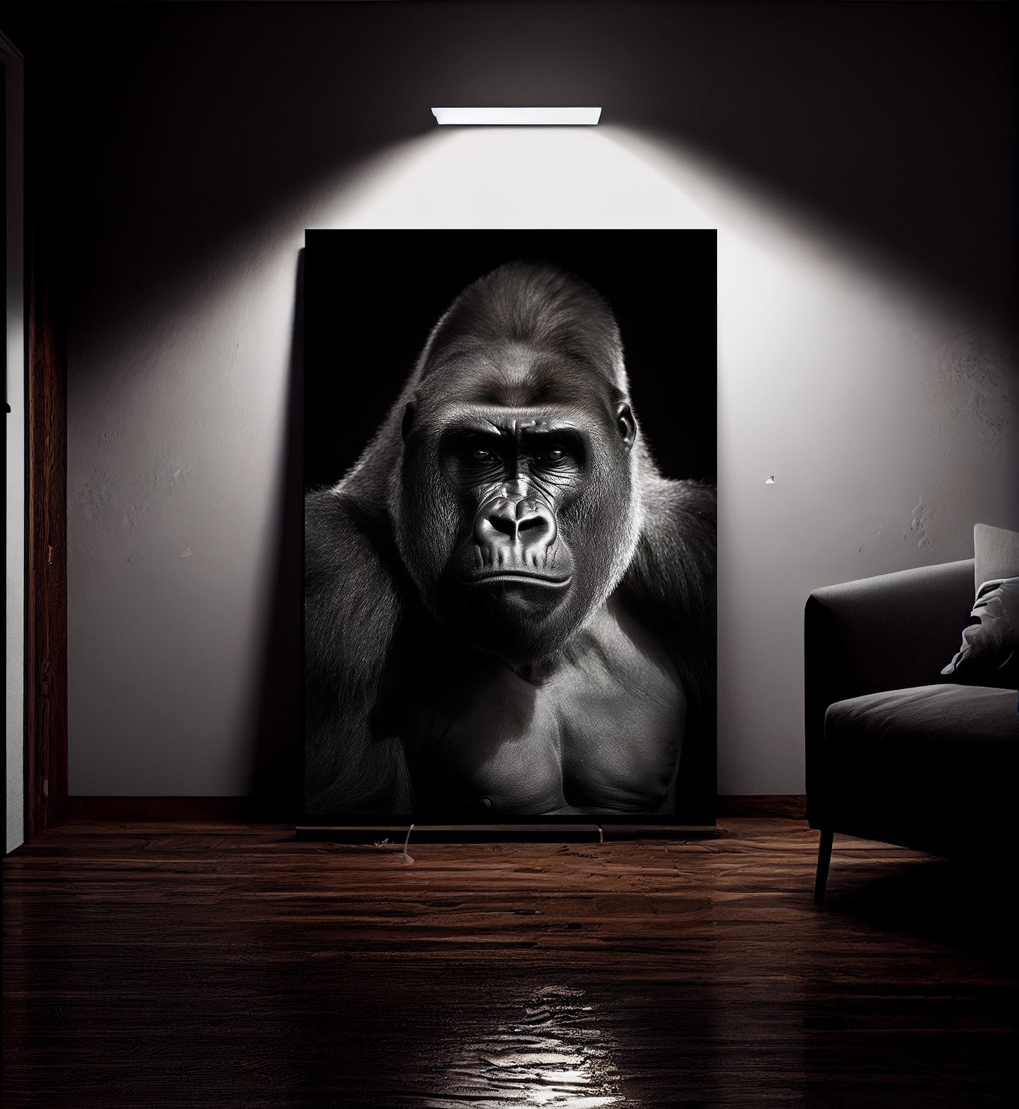 Gorilla Black & White